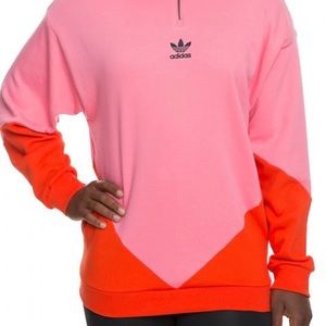 Adidas half zip XS